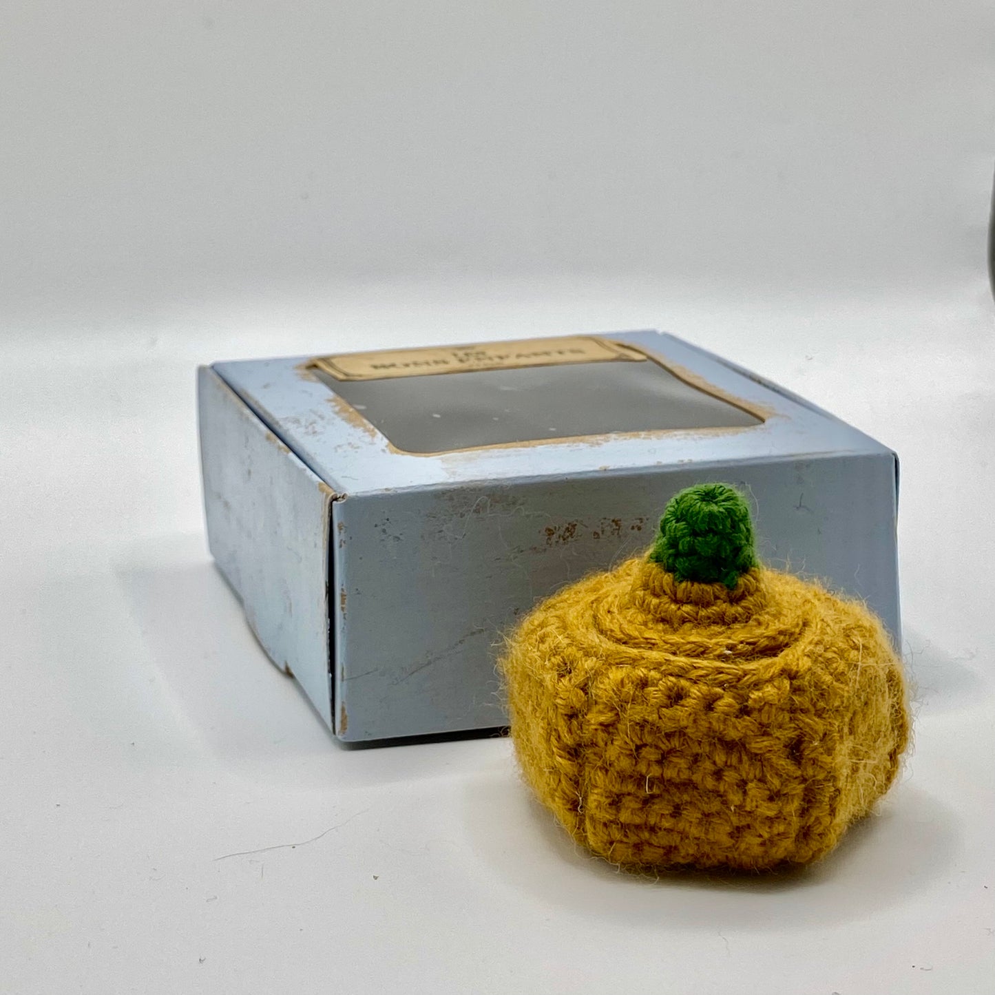 Hand Crochet Pumpkin LED Light by Les Bons Enfants Paris