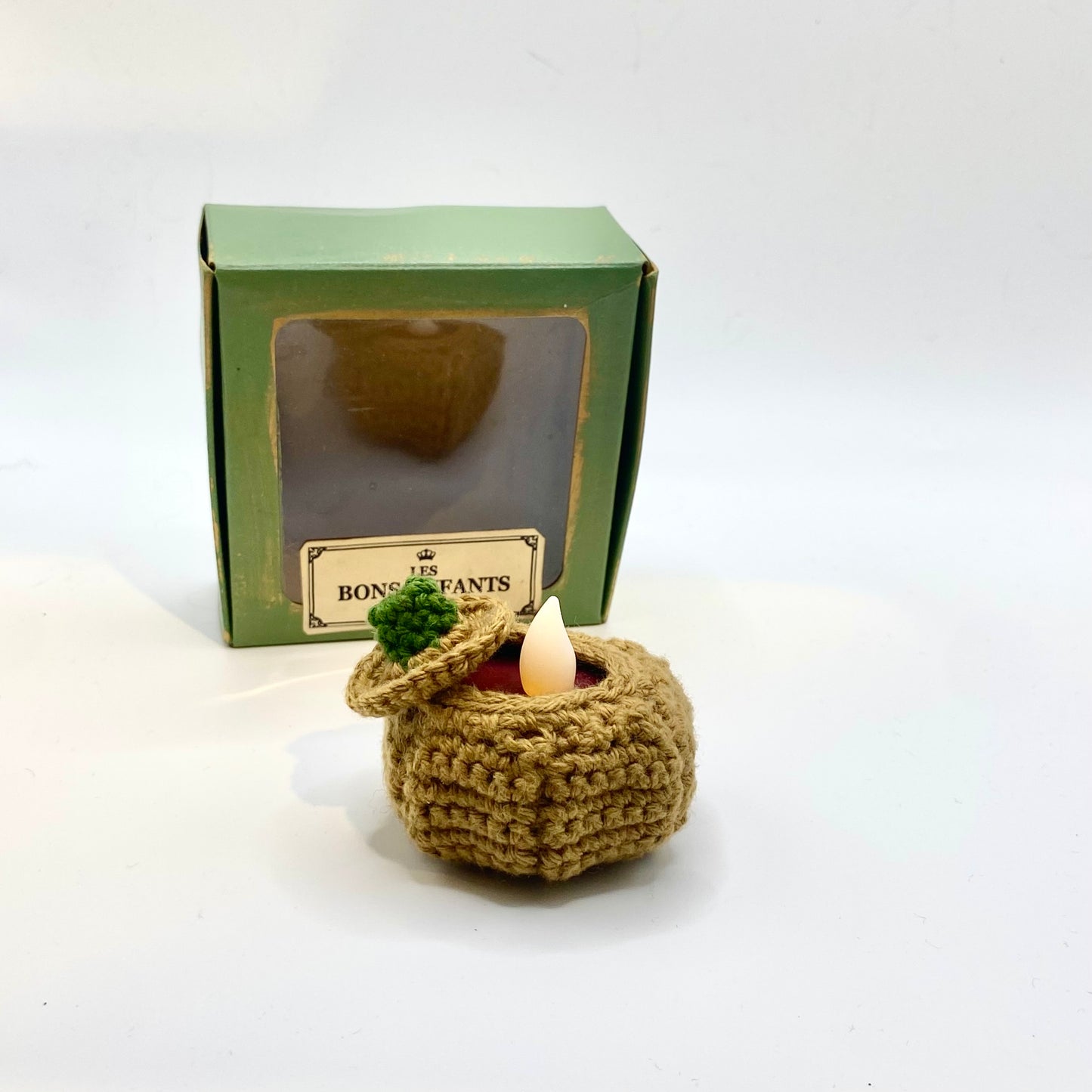 Les Bons Enfants Paris – Crochet Pumpkin LED Light - Restock coming soon with new shades to collect.