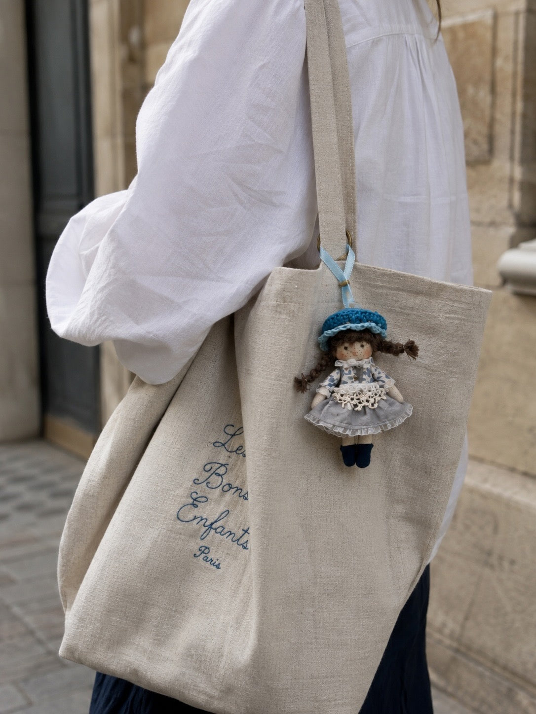 Mushroom Charm — Blue