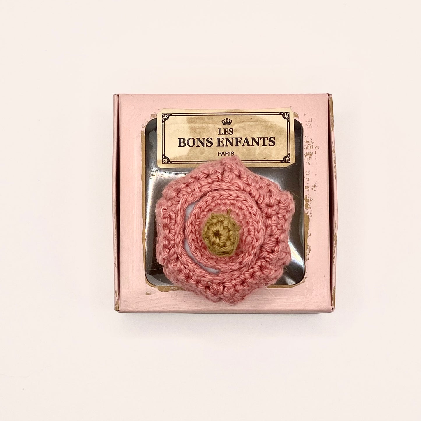 Hand Crochet Pumpkin LED Light by Les Bons Enfants Paris