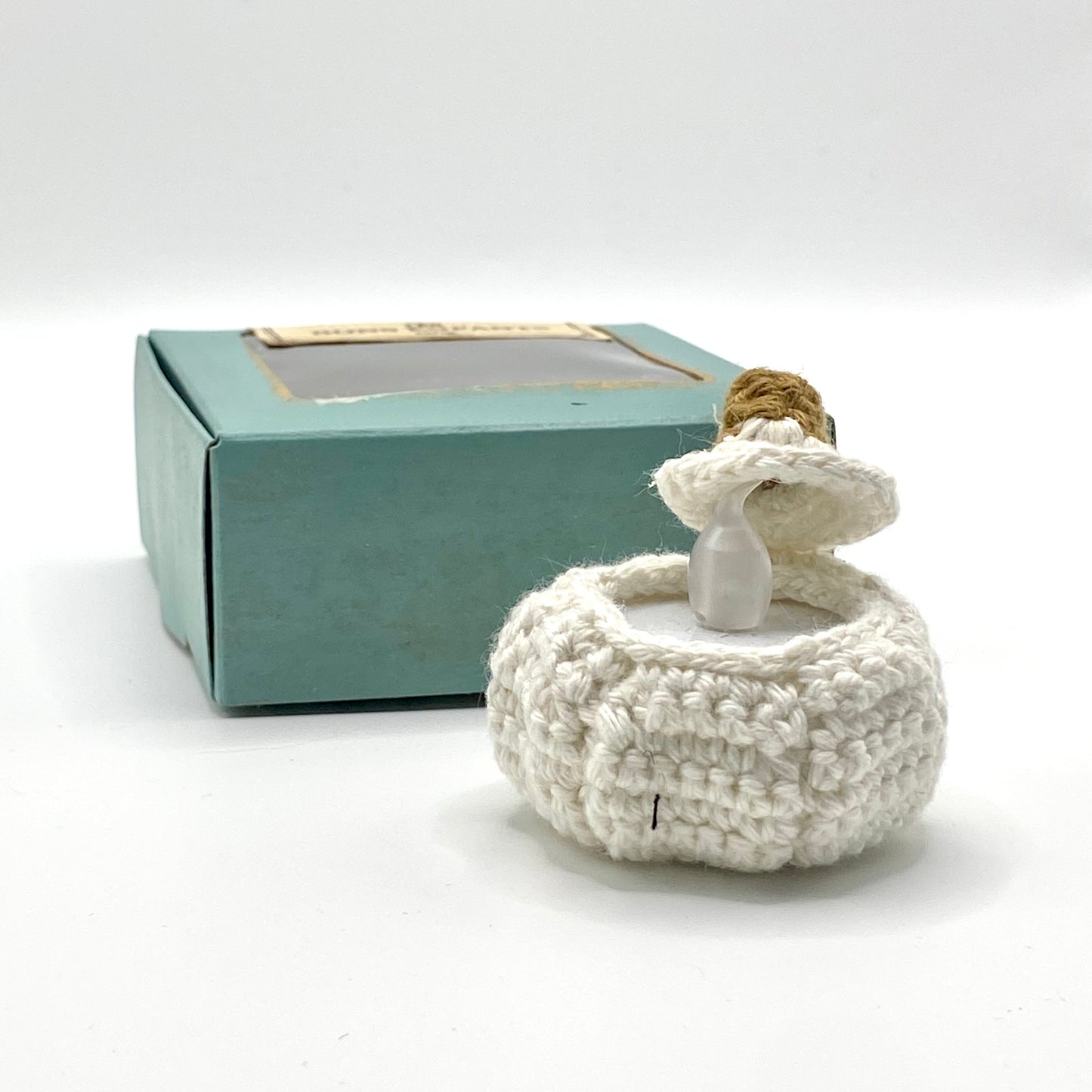 Hand Crochet Pumpkin LED Light by Les Bons Enfants Paris