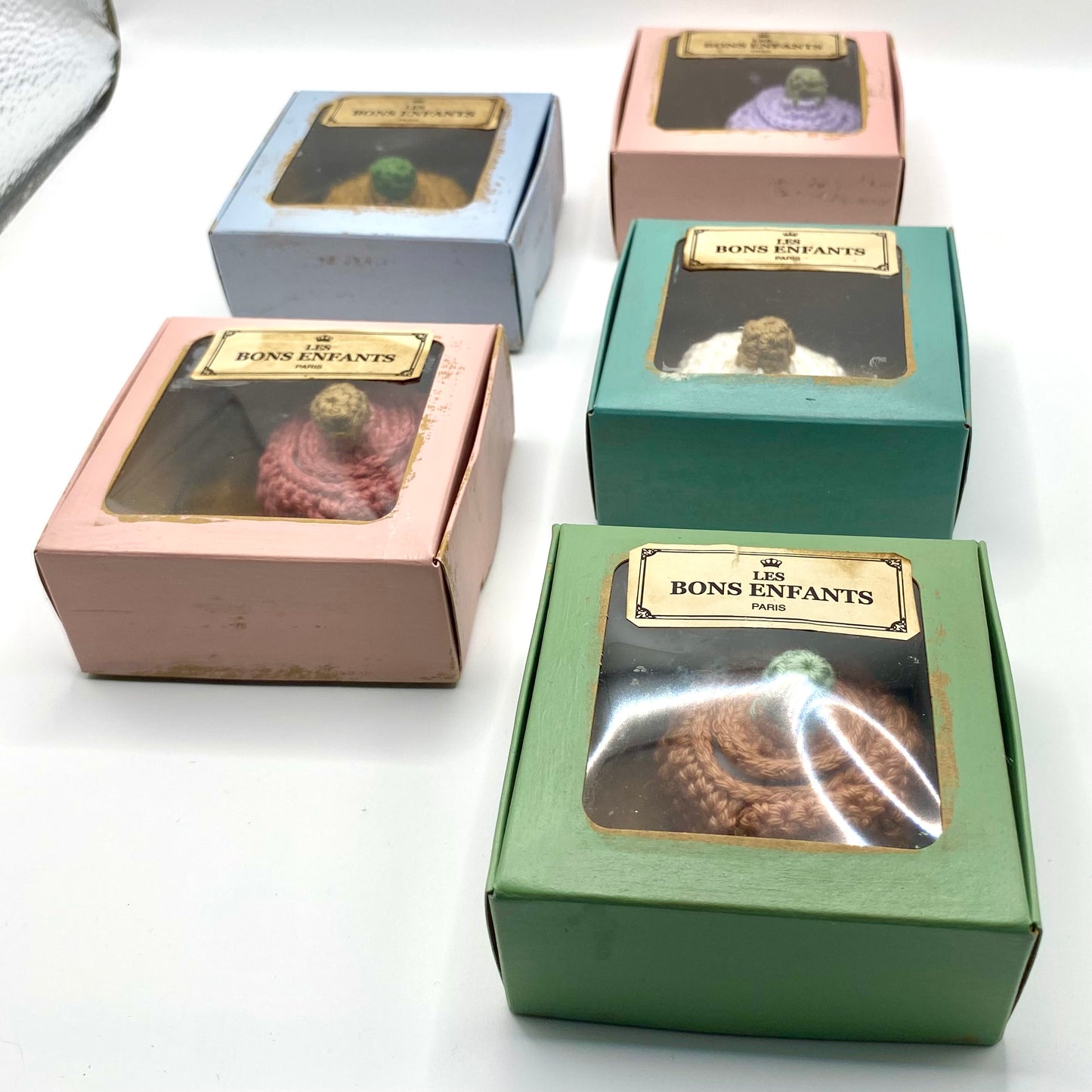 Hand Crochet Pumpkin LED Light by Les Bons Enfants Paris