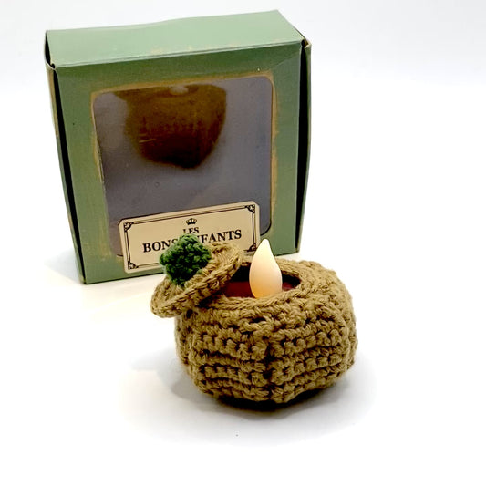 Les Bons Enfants Paris – Crochet Pumpkin LED Light -  Restock coming soon with new shades to collect.